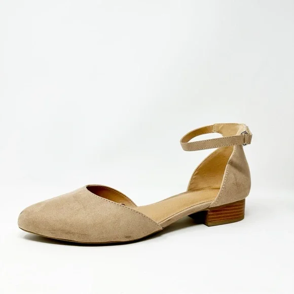 Lane Bryant Women’s Size 11W Ankle Strap Flats - Picture 1 of 10